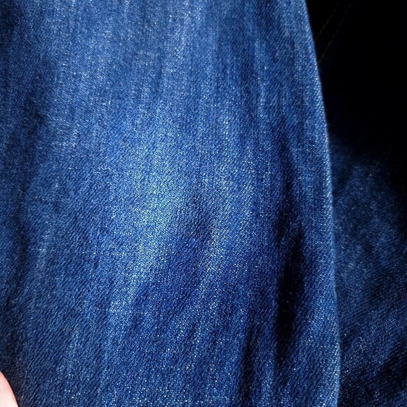 ANTHROPOLOGIE Pilcro Ultra High-rise Cropped Wide leg Cropped Jean 28 Dark Denim - Picture 14 of 16